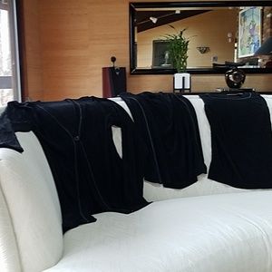 Three piece Chico's Travelers suit